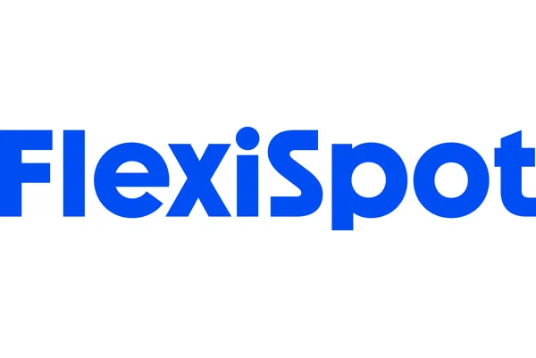 Flexispot brand logo for standing desk and ergonomic office furniture assembly by AssemblyMan in Toronto and GTA