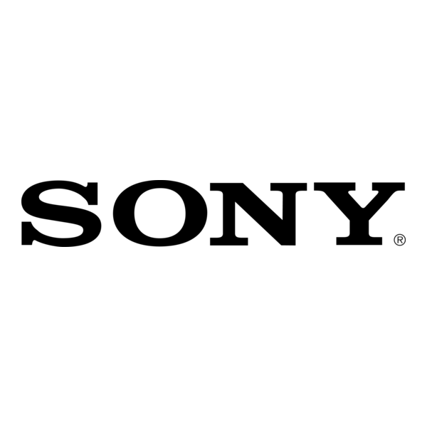 Sony brand logo for TV and soundbar wall mounting services by AssemblyMan in Toronto and GTA